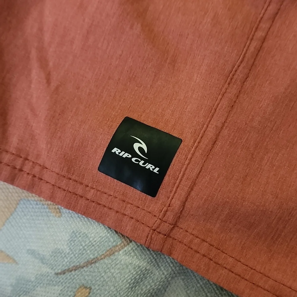 Rip Curl Board Shorts Rust Size 28